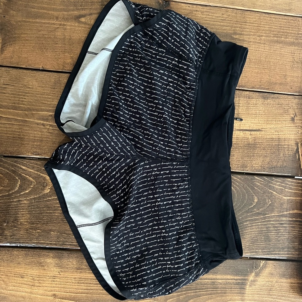 Lululemon speed up shorts
